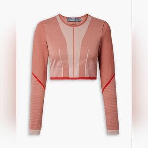 True Strength Cut Out Jacquard Top